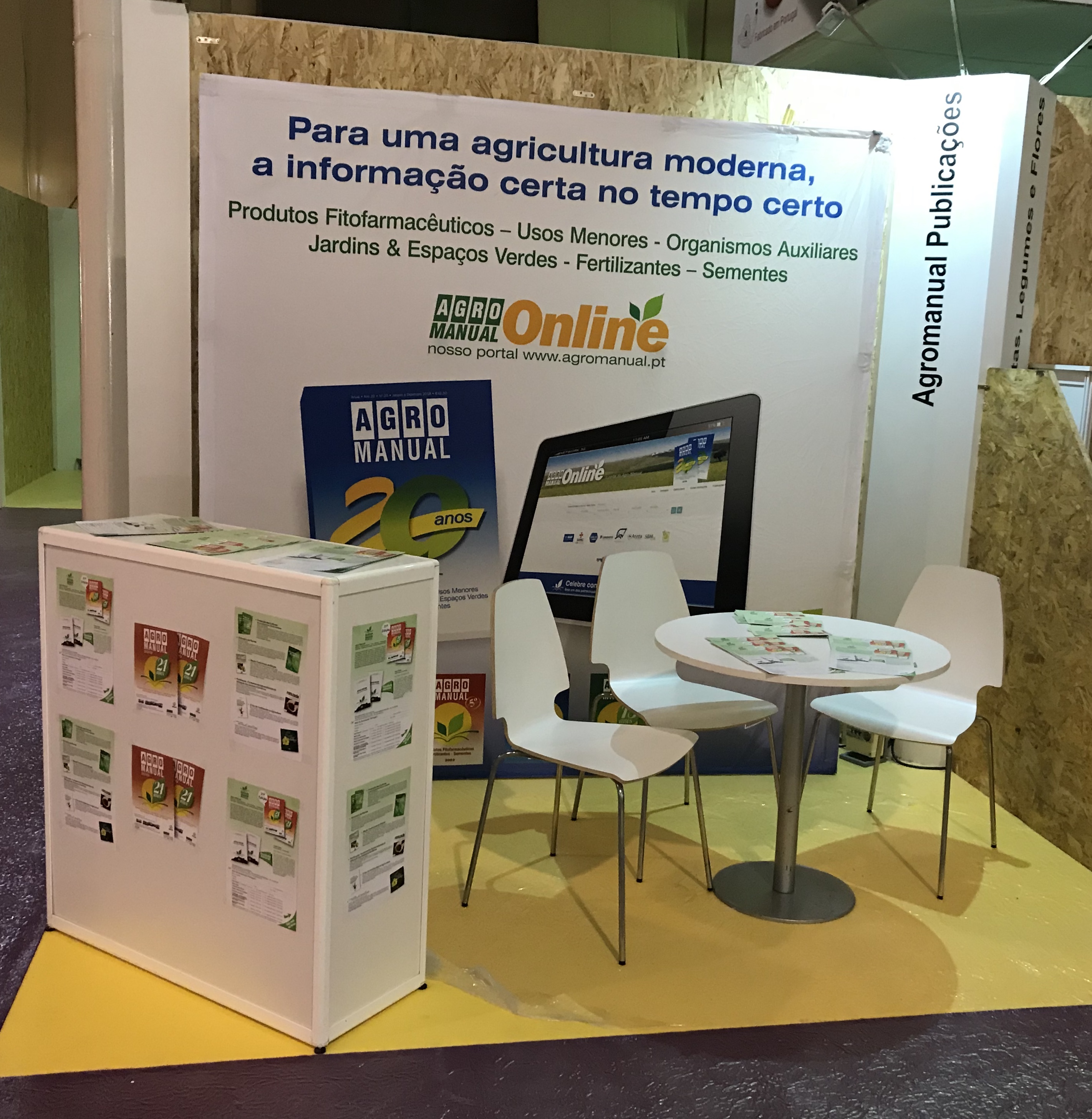 Agro-Manual na feira Nacional de Agricultura
